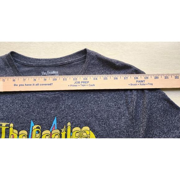 T-SHIRT-BEATLES-YELLOW SUBMARINE-Dark Gray-Graphic-Size LRG - Picture 7 of 11